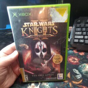 Star Wars KOTOR II The Sith Lords Original Xbox Rare GOTY Edition